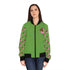 Afro Unicorn Pink & Green Women's Bomber Jacket — Lightweight