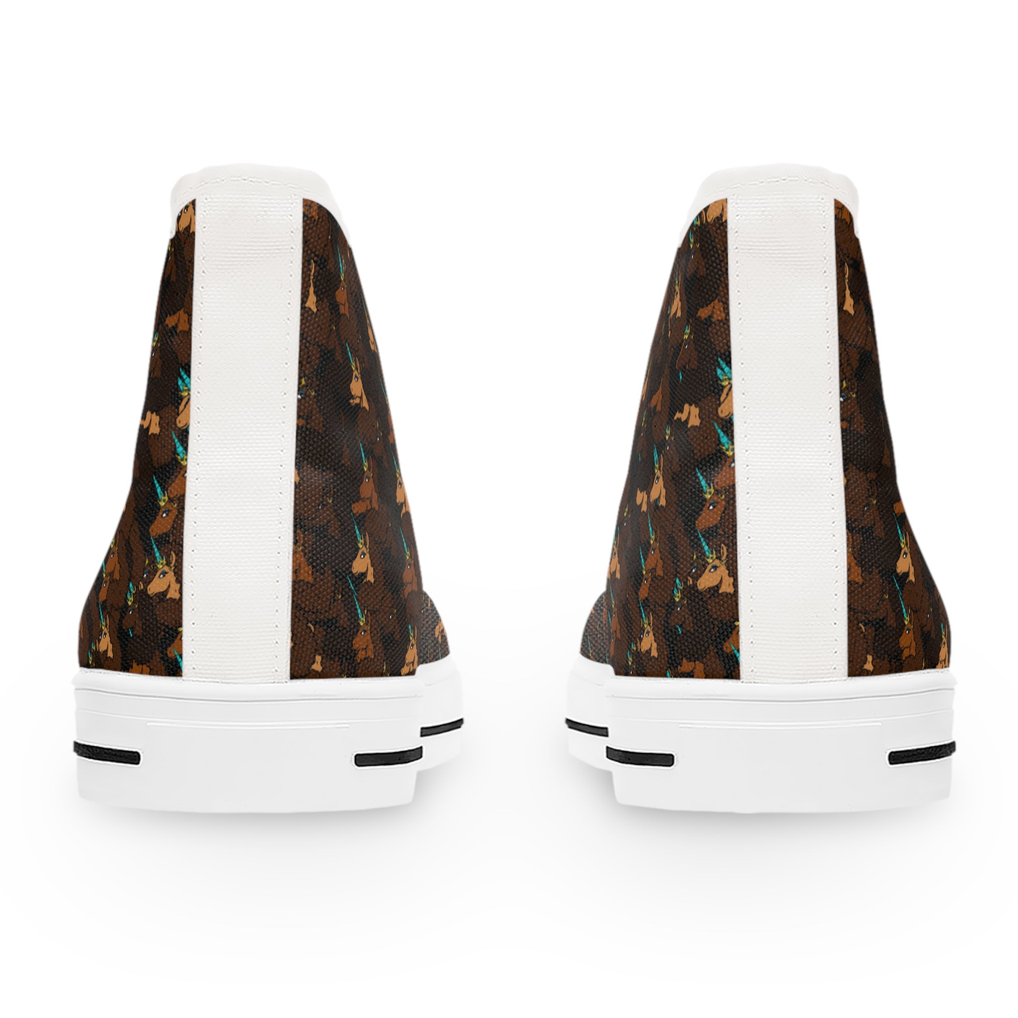 Women's Sneakers - Afro Unicorn Original Monogram High Top