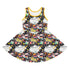 Girls' Sundress Afro Unicorn Composition Note Book Dress