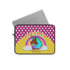 Afro Unicorn Dreamer Laptop Sleeve - Yellow
