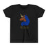 Youth Special Edition Blue & Gold Tee - Blue Mane