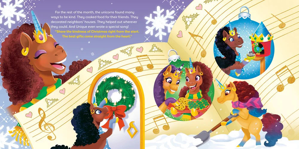Most Magical Time of the Year! (Afro Unicorn) by April Showers