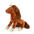 Afro Unicorn Brown Plush