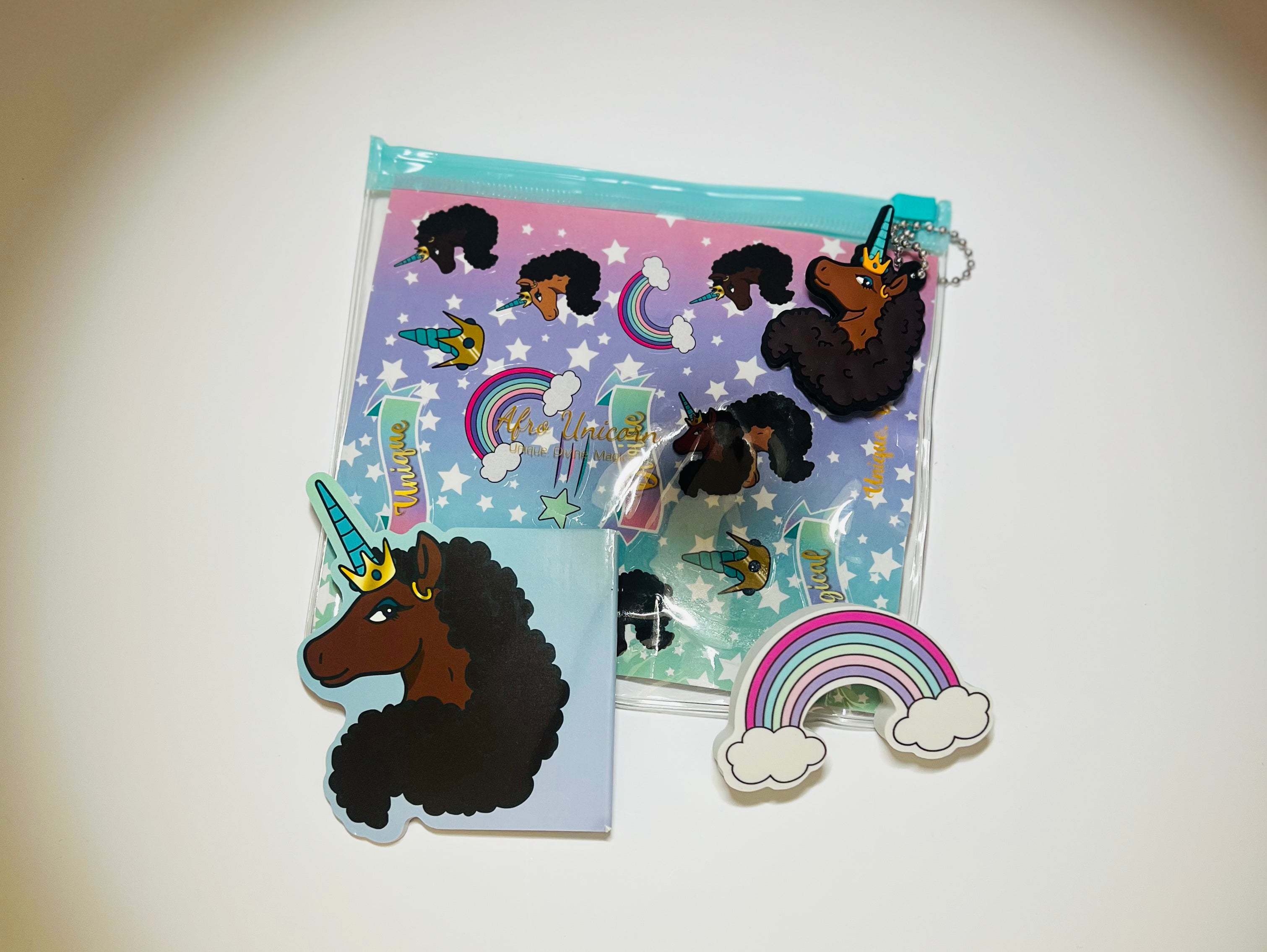 Afro Unicorn Activity Bundle