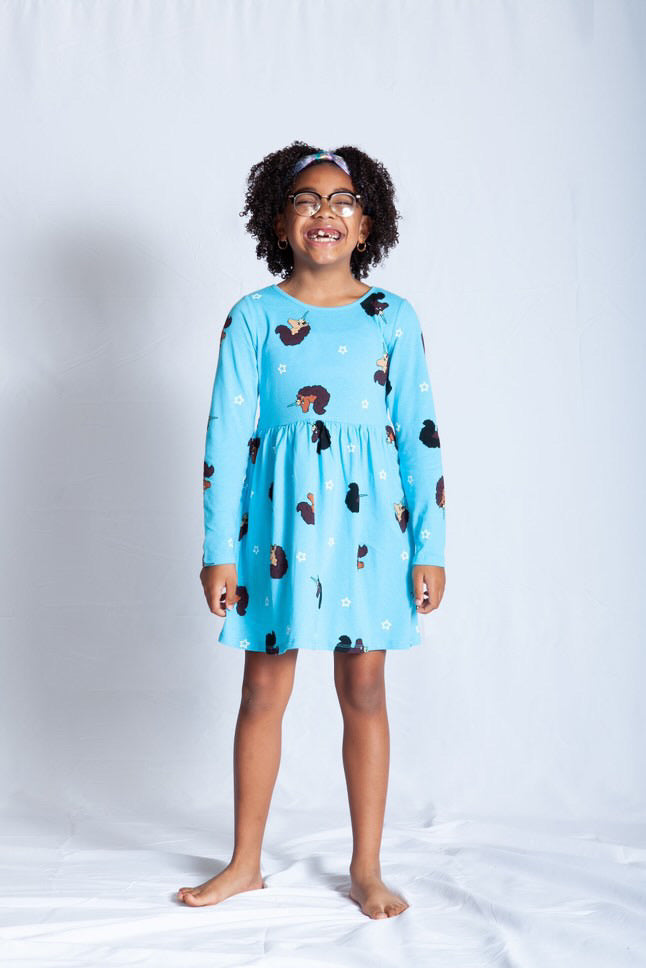 Afro Unicorn Dress