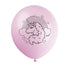 Afro Unicorn Décor Balloon Kit – 4-Piece Unicorn Birthday Decoration Bundle (Latex & Foil Balloons)