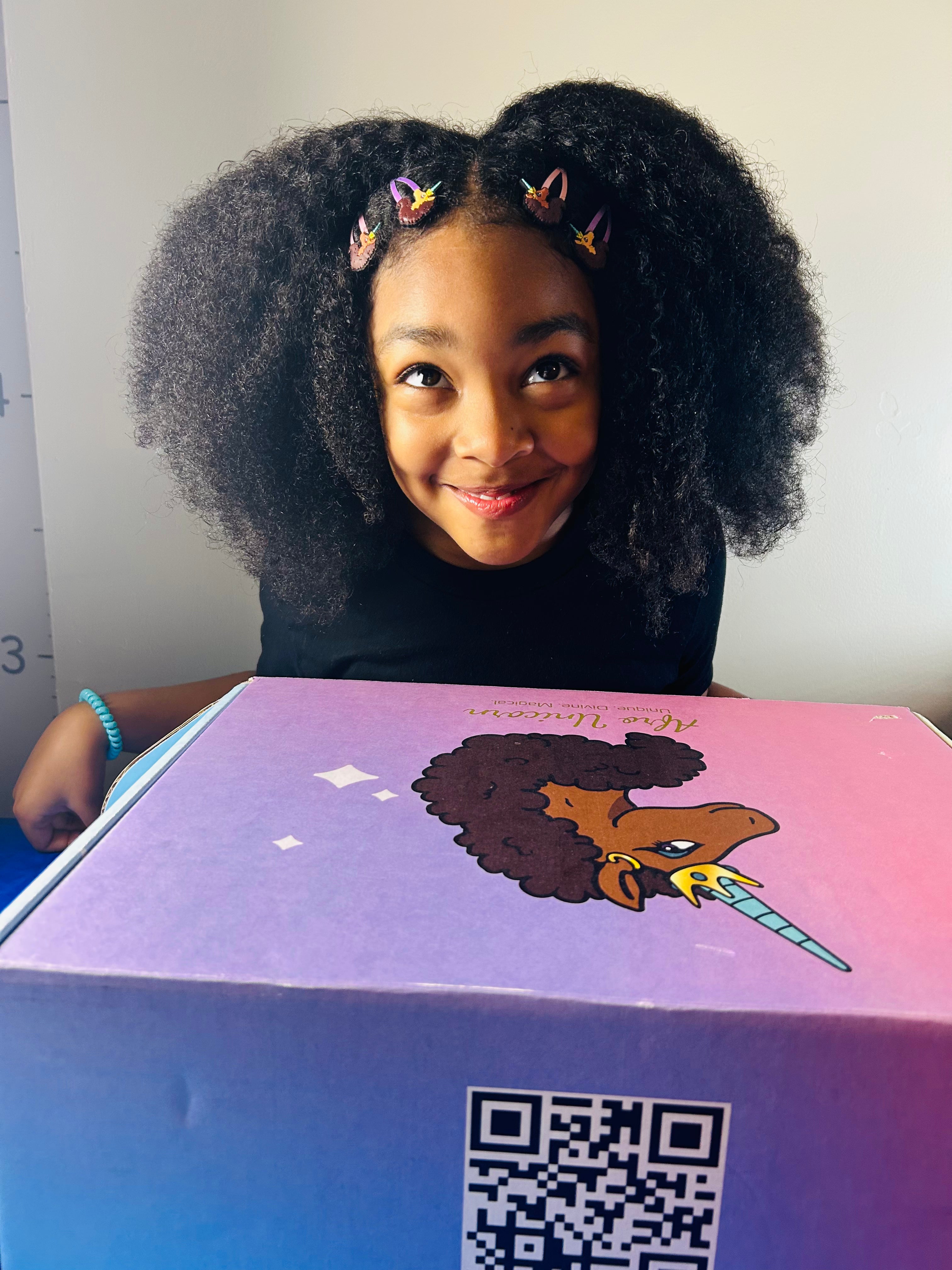 Afro Unicorn Magical Mystery Box