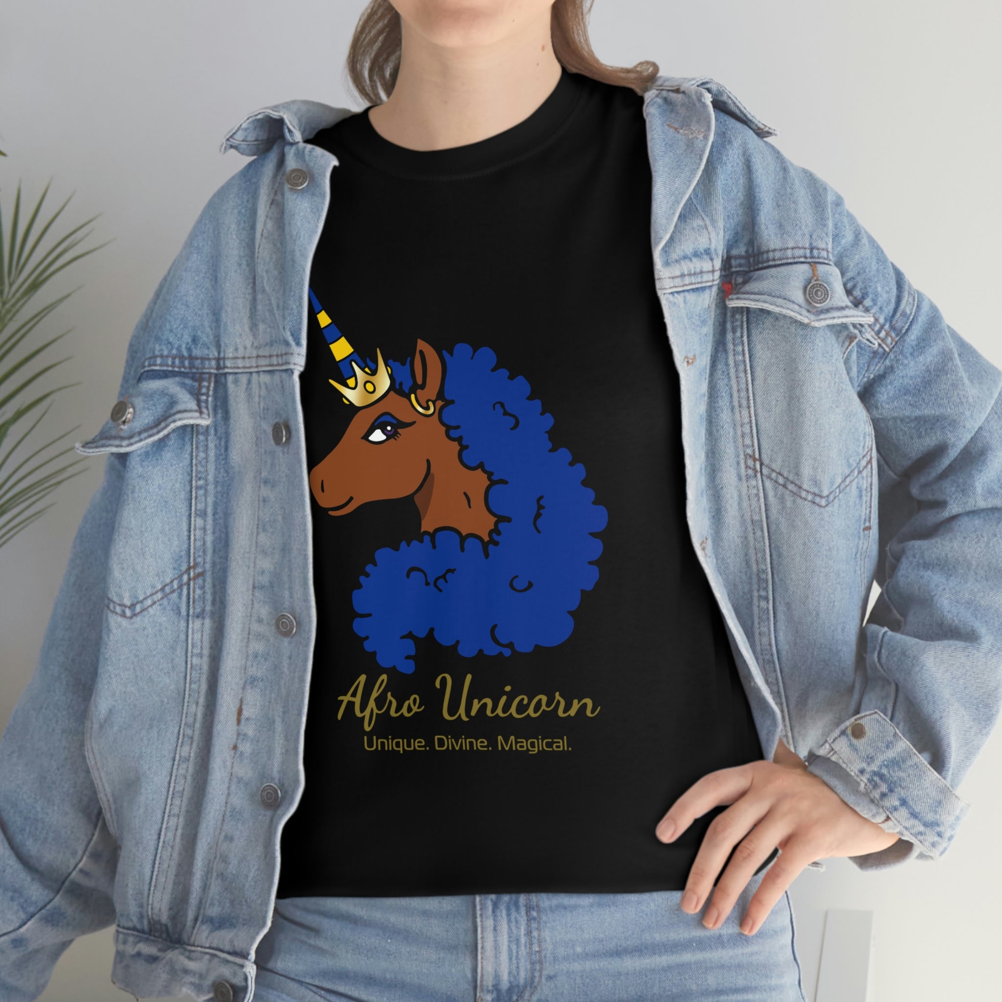 AU Special Edition Blue & Gold Tee - Blue Mane