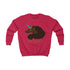 Afro Unicorn Youth Sweatshirt  - Mocha