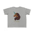 Afro Unicorn Toddler Tee - Caramel