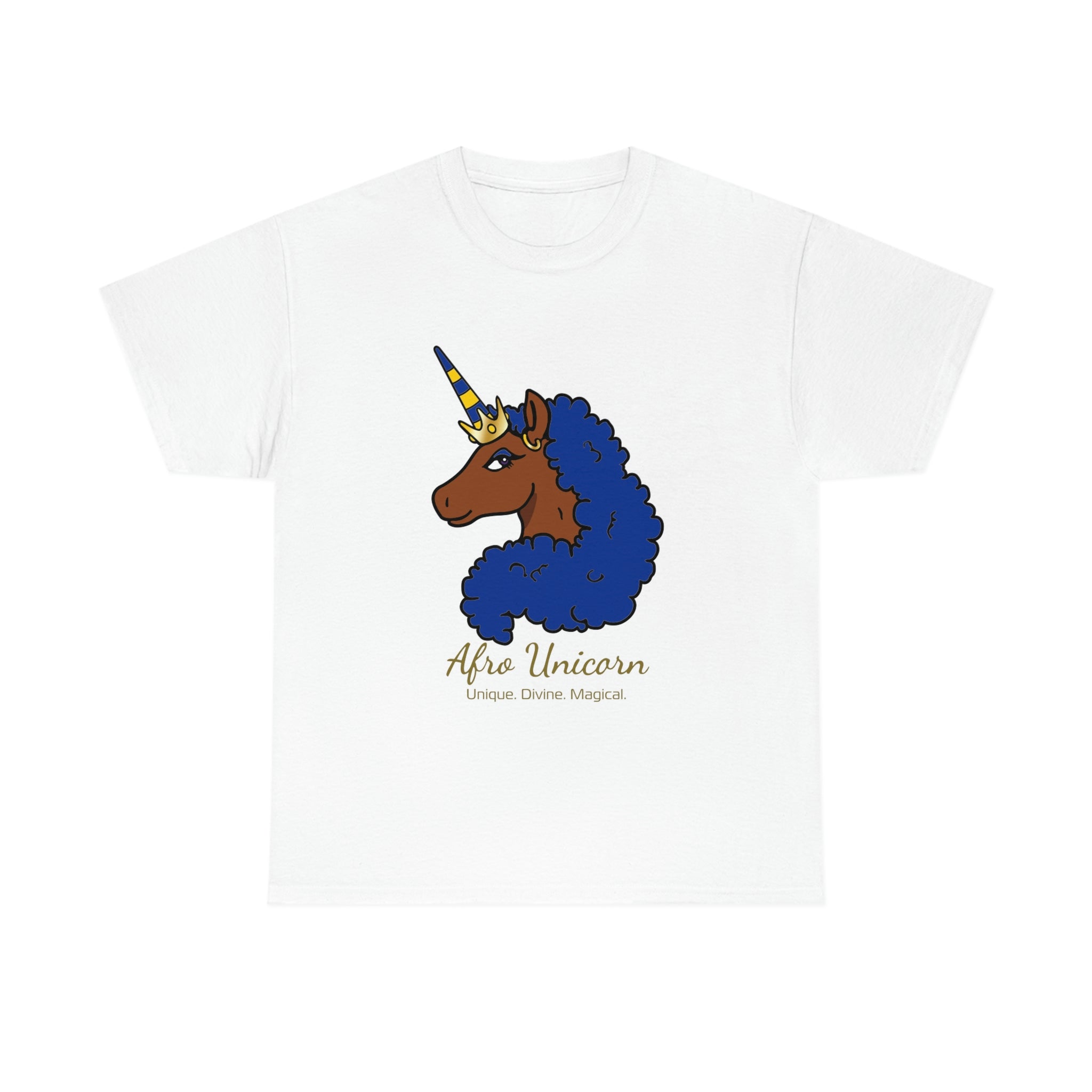 AU Special Edition Blue & Gold Tee - Blue Mane