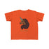 Afro Unicorn Toddler Tee - Caramel